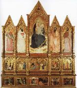 GIOVANNI DA MILANO Polyptych oil painting on canvas